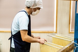 五島あすなろ会 五島うどん作り