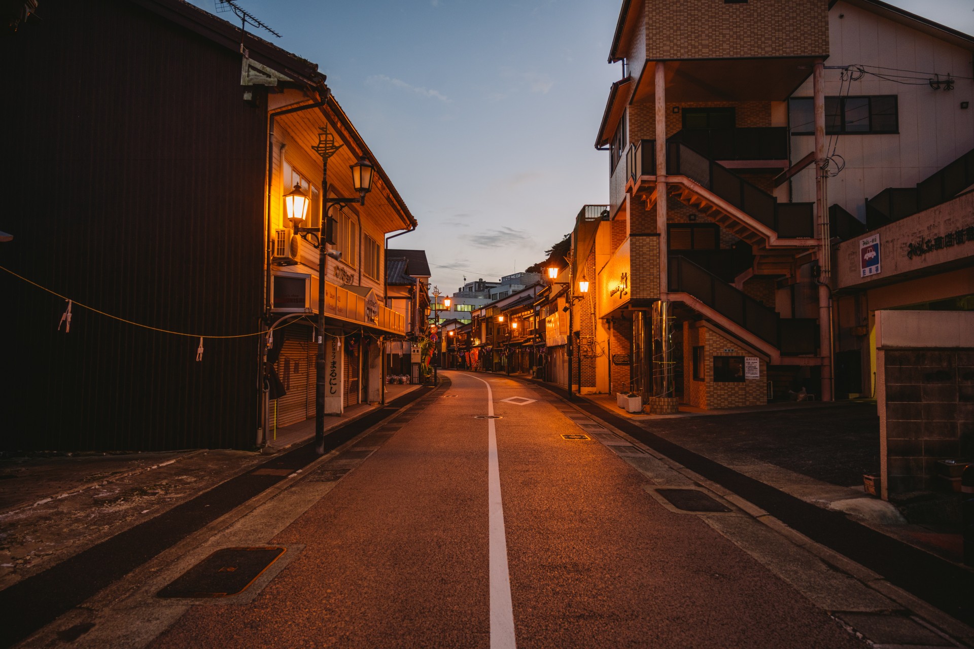 平戸市内 街並み