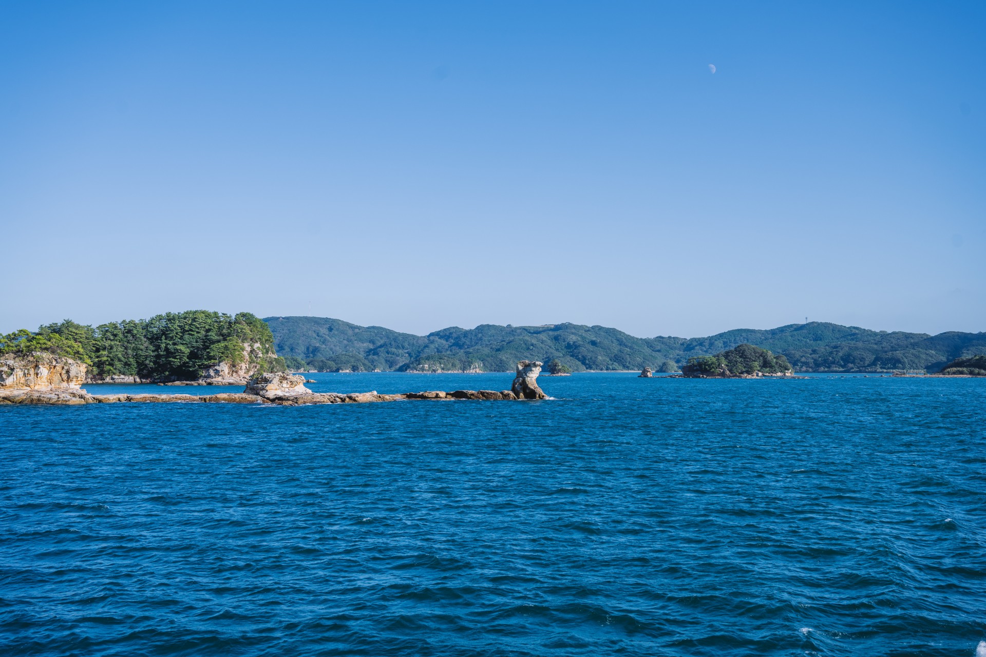 九十九島遊覧船からの風景