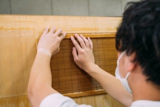 和紙体験