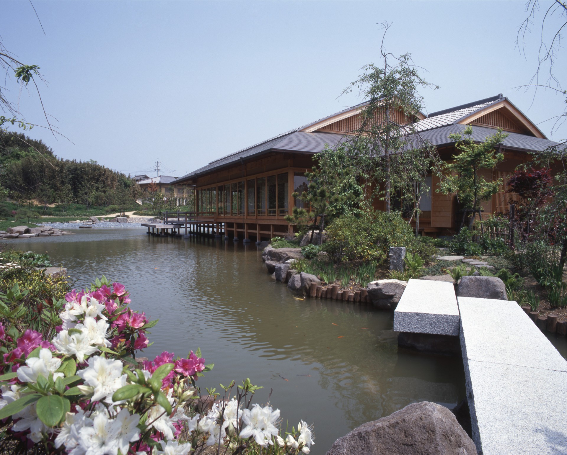 芦屋釜の里（大茶室）
