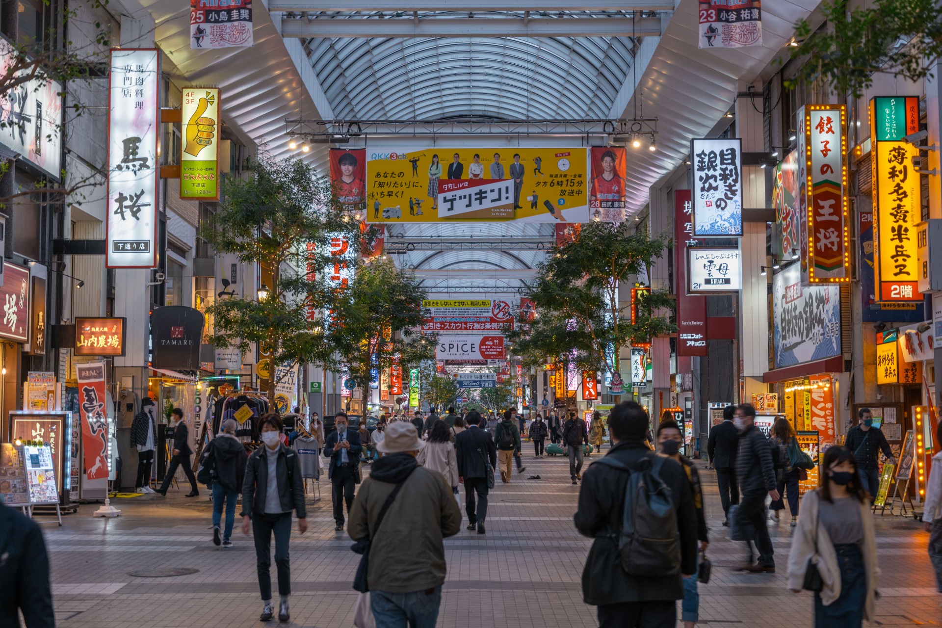 熊本市内　街並み