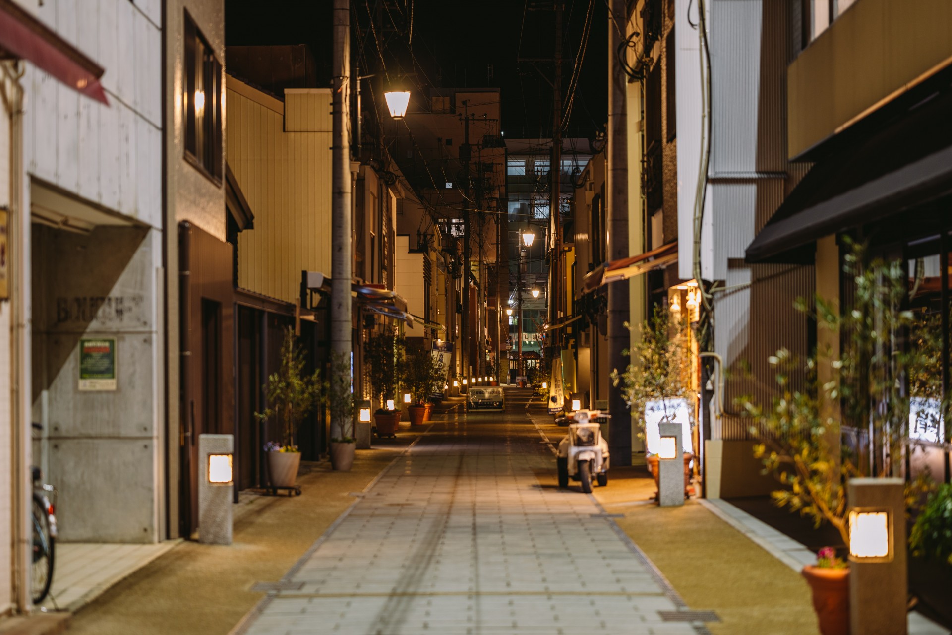 唐津市 街並み 夜景
