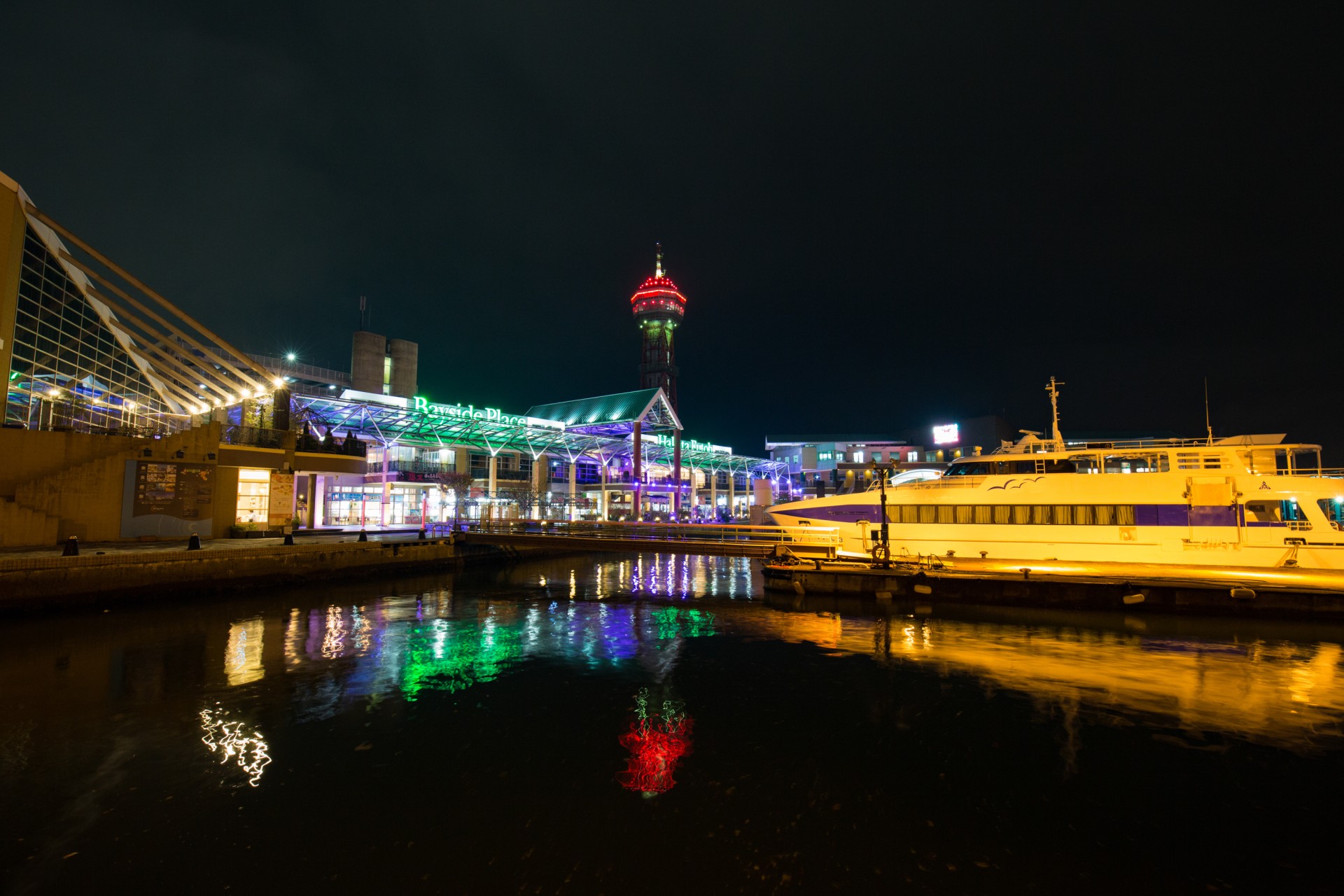 ベイサイドプレイス博多　夜景