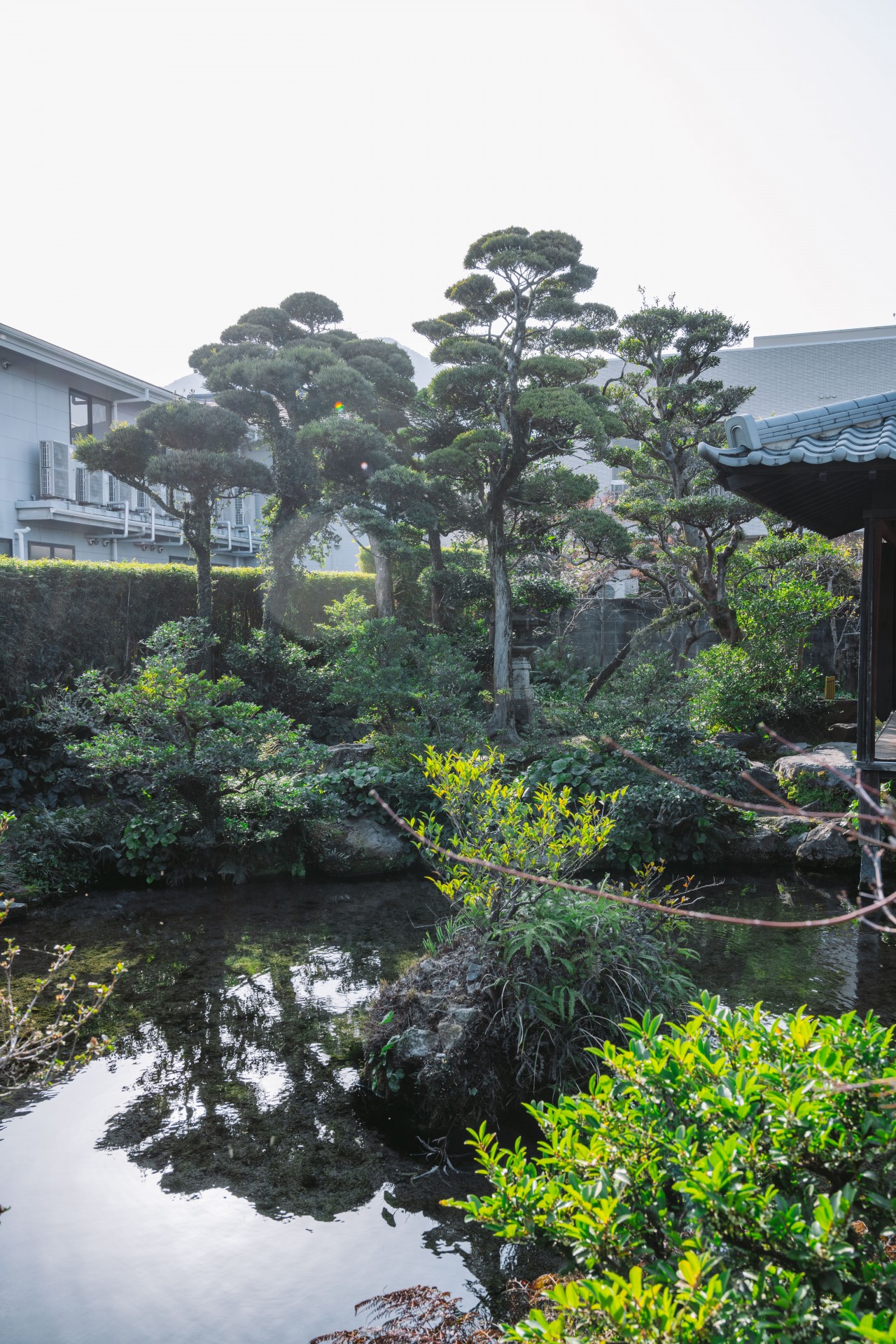 湧水庭園 四明荘