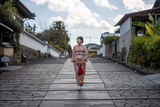 杵築　着物体験　
